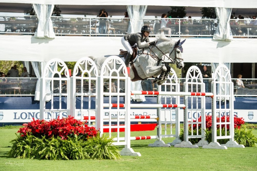 Catherine Tyree (USA) and Bokai won the $50,000 CSIO5* Suncast Grand Prix Qualifier to highlight Thursday&#039;s competition at the CSIO5* CP Palm Beach Masters Presented by Suncast.