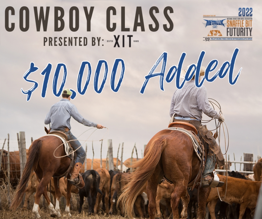 XIT Ranch Joins as Presenting Sponsor of the Cowboy Class at Snaffle Bit Futurity®