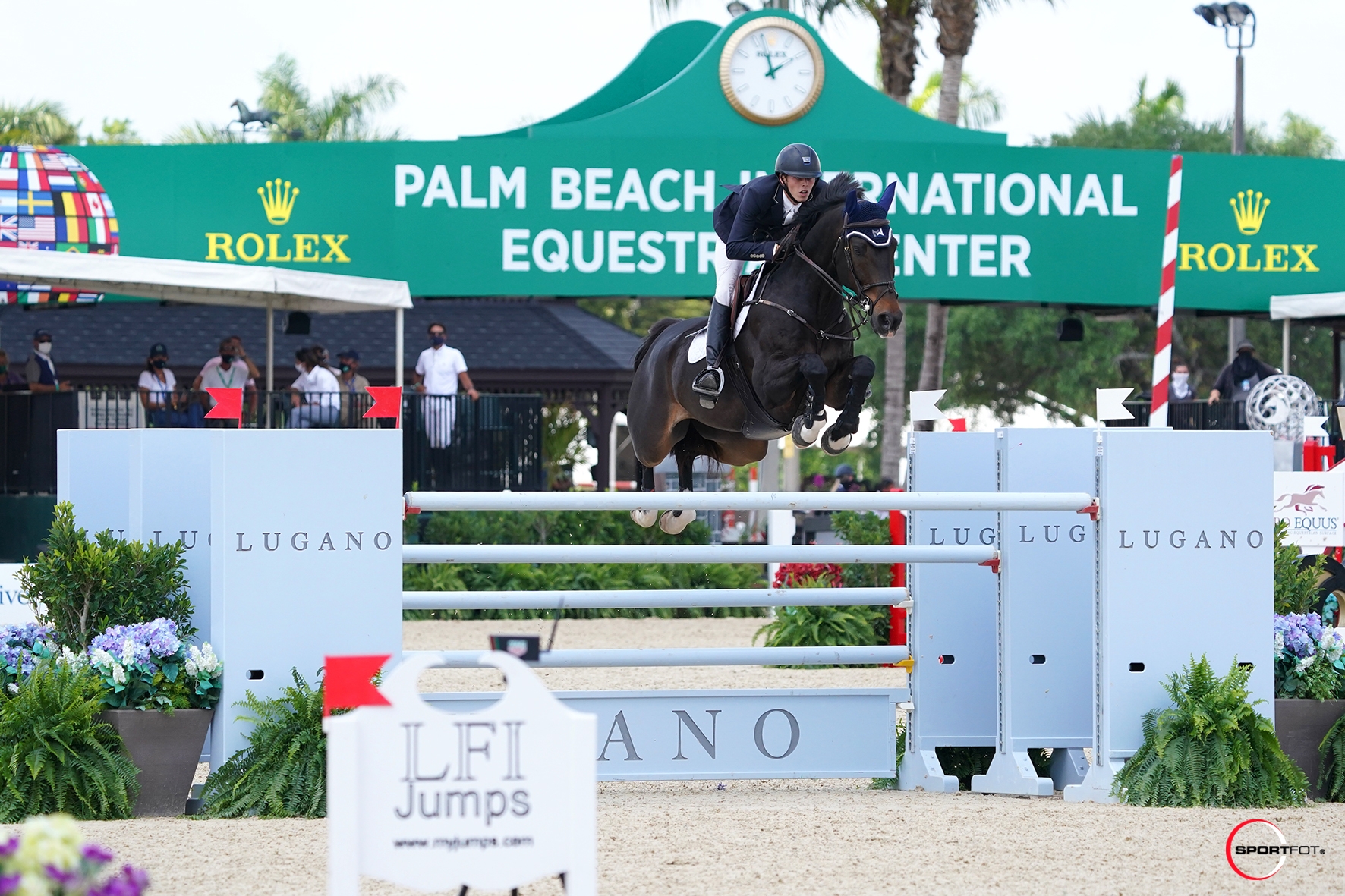 Brian Moggre (USA) and MTM Vivre Le Reve. © Sportfot