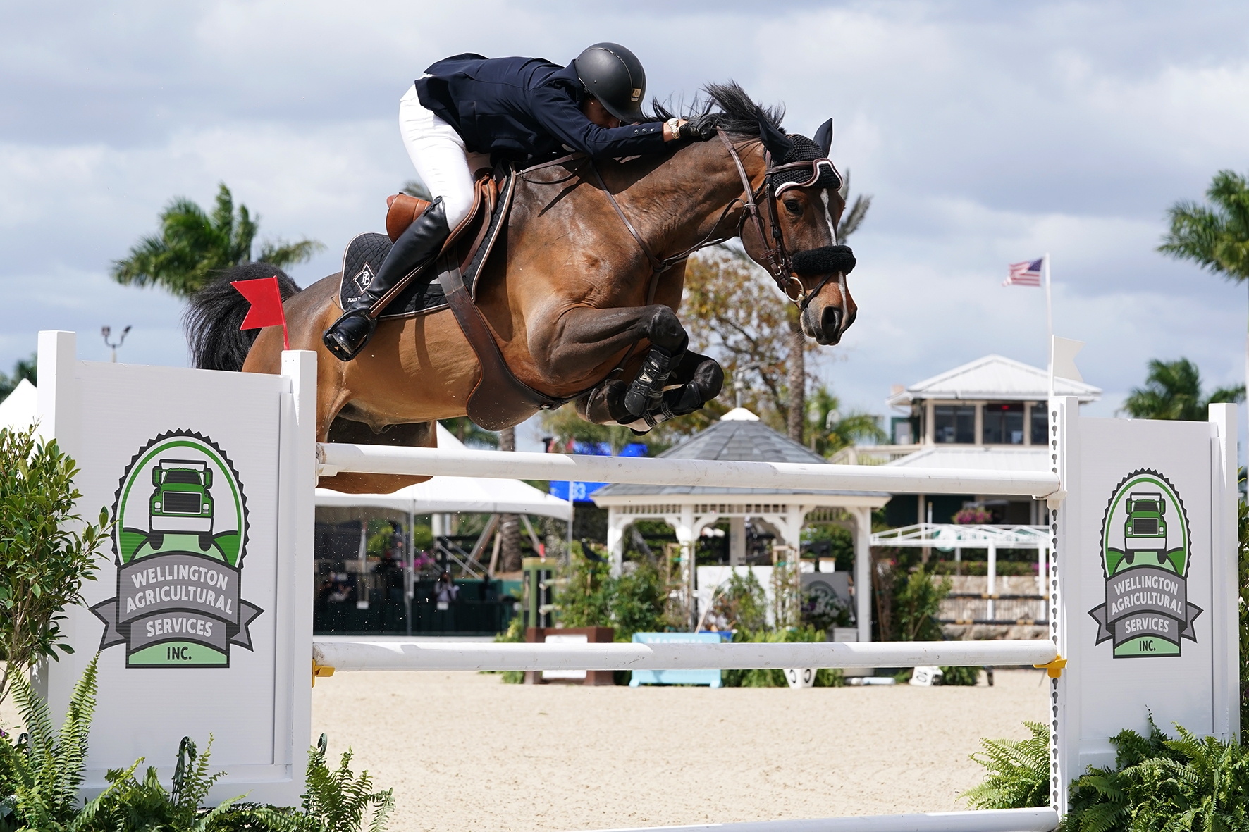 Adam Prudent (USA) and Baloutinue. © Sportfot