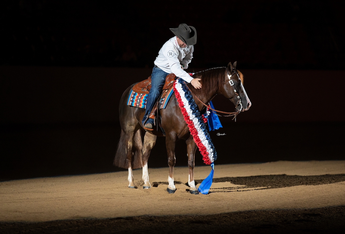 Kole Price & Gunna Stop. Carolyn Simancik/International Horse Press