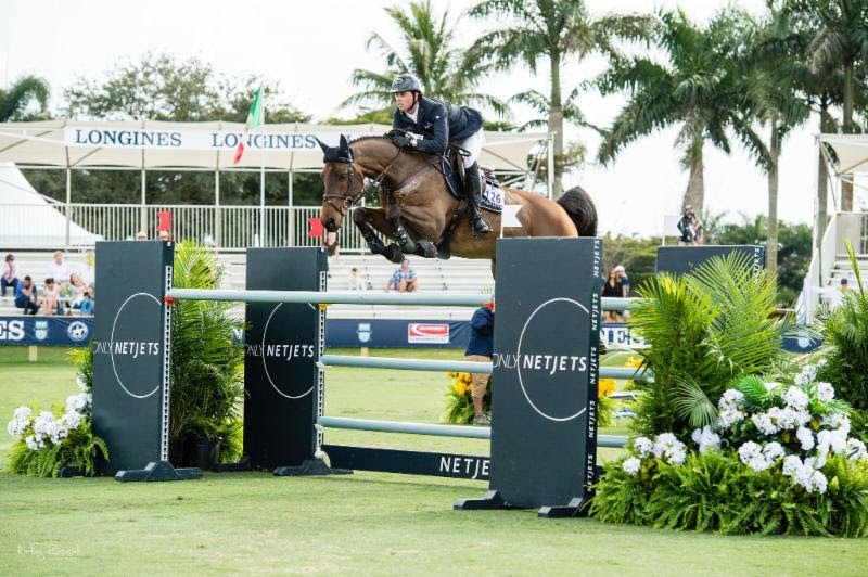 Ben Maher (GBR) and Cirus du Ruisseau Z  Photo credit: Kathy Russell Photography