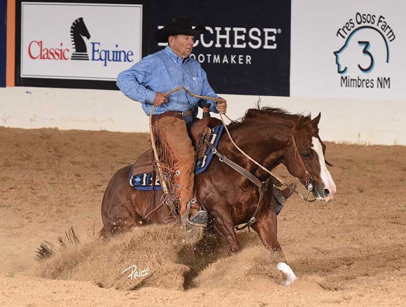 Randy Paul and CD Highlights (High Brow CD X Go Little Starlight X Grays Starlight) Photo Courtesy NRCHA