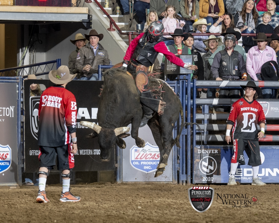 Cole Melancon on Let's Gamble Photo by Ric Andersen Photos for PBR