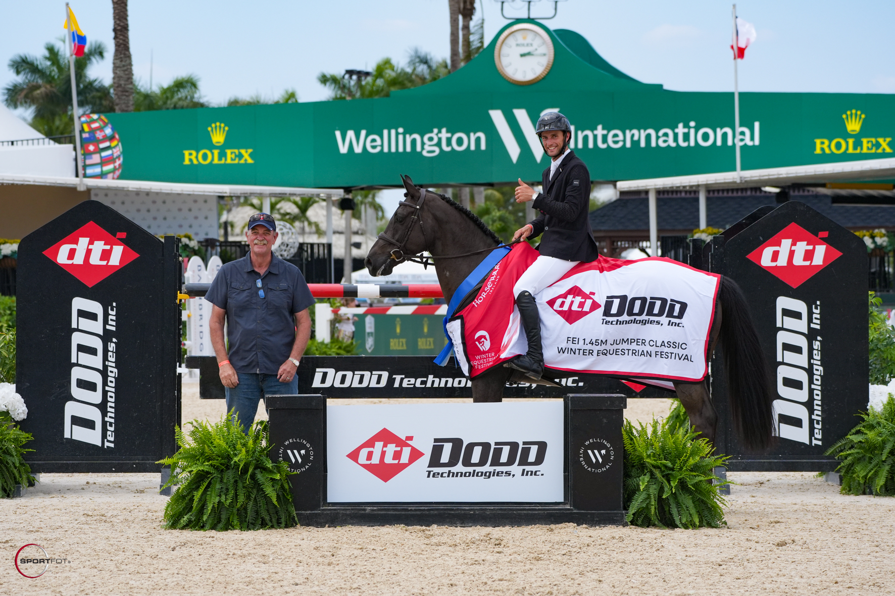 Richard Vogel Opens Rolex Finale Week at Wellington International